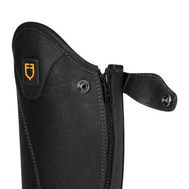Unisex-Mini-Chaps aus weichem Leder mit seitlichem Reißverschluss Magellano Equestro Unisex-Mini-Chaps aus weichem Leder mit seitlichem Reißverschluss Magellano Equestro