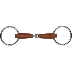 Zwei-Ring-Gebiss Feeling mit Lederummantelung Zwei-Ring-Gebiss Feeling mit Lederummantelung