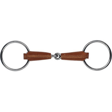 Zwei-Ring-Gebiss Feeling mit Lederummantelung Zwei-Ring-Gebiss Feeling mit Lederummantelung