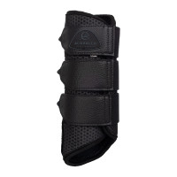 Hintere Gamaschen aus perforiertem Neopren mit dreifachem Klettverschluss Acavallo Schwarz Hintere Gamaschen aus perforiertem Neopren mit dreifachem Klettverschluss Acavallo Schwarz