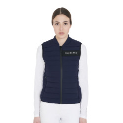 Damen-Windjacke aus technischem Gewebe Equestro Marine Marineblau