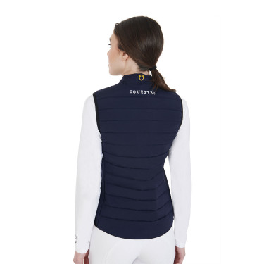 Damen-Windjacke aus technischem Gewebe Equestro Marine Marineblau
