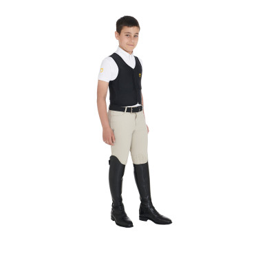 Schutzweste Stufe 2 Kind Equestro Schwarz