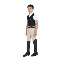Schutzweste Stufe 2 Kind Equestro Gelb