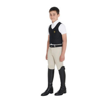 Schutzweste Stufe 2 Kind Equestro Gelb