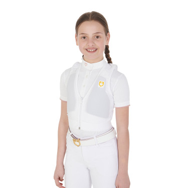 Schutzweste Stufe 2 mit gepolsterter Brust für Kinder Equestro Schutzweste Stufe 2 mit gepolsterter Brust für Kinder Equestro