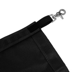 Boxentür mit Silikonlogo Equestro Schwarz / schwarz