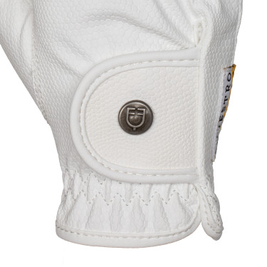 Unisex-Handschuhe aus weichem synthetischem Leder mit Klettverschluss Equestro Unisex-Handschuhe aus weichem synthetischem Leder mit Klettverschluss Equestro