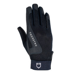 Kinderhandschuhe Sunny aus technischem Gewebe Equestro Marine Marineblau