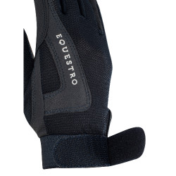 Kinderhandschuhe Sunny aus technischem Gewebe Equestro Marine Marineblau
