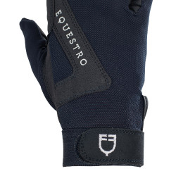 Handschuhe aus technischem Gewebe Sunny Equestro Marine Marineblau