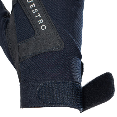 Handschuhe aus technischem Gewebe Sunny Equestro Marine Marineblau