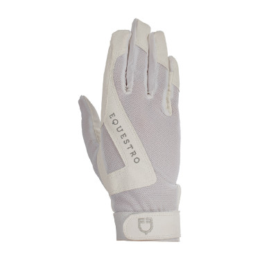 Handschuhe aus technischem Gewebe Sunny Equestro Weiß Wei&amp;amp;amp;amp;amp;amp;szlig;