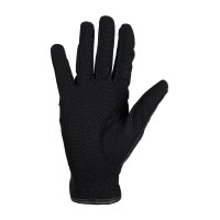 Handschuhe aus technischem Gewebe mit mehrfarbigem Equestro-Logo Schwarz / Weiß Handschuhe aus technischem Gewebe mit mehrfarbigem Equestro-Logo Schwarz / Weiß