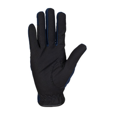 Handschuhe aus technischem Gewebe mit mehrfarbigem Equestro-Logo Marine / Weiß Blau