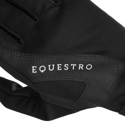 Handschuhe aus technischem Gewebe mit Fleece-Futter Equestro Handschuhe aus technischem Gewebe mit Fleece-Futter Equestro