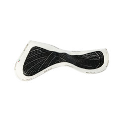 Acavallo Close Contact doppelseitiges Gel-Pad Weiß Weiß