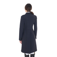 Damen-Turnier-Dressurfrack aus technischem Gewebe Equestro Marineblazer Marineblau Damen-Turnier-Dressurfrack aus technischem Gewebe Equestro Marineblazer Marineblau