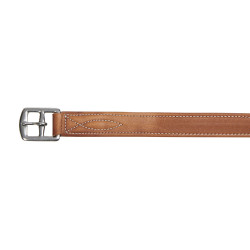 Ledersteigbügelriemen mit Futter Equestro Cognac Braun