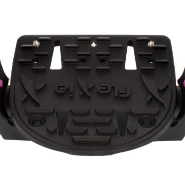 Flexia Steigbügel Acavallo Schwarz / Fuchsia