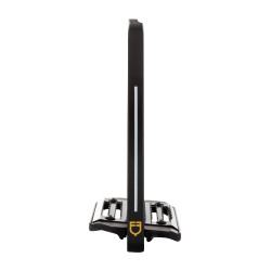 Aluminium-Steigbügel mit geneigter Trittfläche Pro HPS Equestro Schwarz