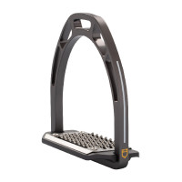 Aluminium-Steigbügel mit geneigter Trittfläche Pro HPS Equestro Schwarz Aluminium-Steigbügel mit geneigter Trittfläche Pro HPS Equestro Schwarz