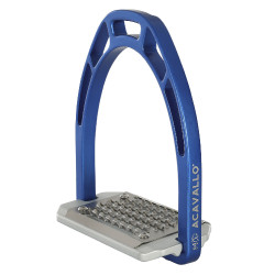 Steigbügel aus Aluminium Arco Evolution Alupro Acavallo Blau