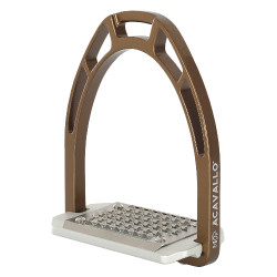 Steigbügel aus Aluminium Arco Evolution Alupro Acavallo Bronze Braun Steigbügel aus Aluminium Arco Evolution Alupro Acavallo Bronze Braun