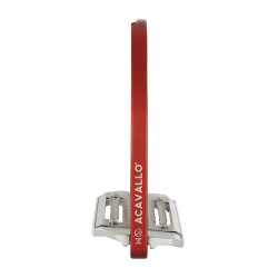 Steigbügel aus Aluminium Arco Evolution Alupro Acavallo Rot