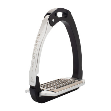 Steigbügel Arena Aluplus 2.0 Acavallo Schwarz