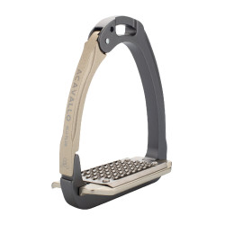 Steigbügel Arena Aluplus 2.0 Acavallo Titanium Grau