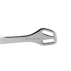 Éperons en acier inoxydable anglais Equestro