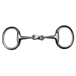 Olivenkopfgebiss Feeling Bristol mit flachen Ringen Olivenkopfgebiss Feeling Bristol mit flachen Ringen