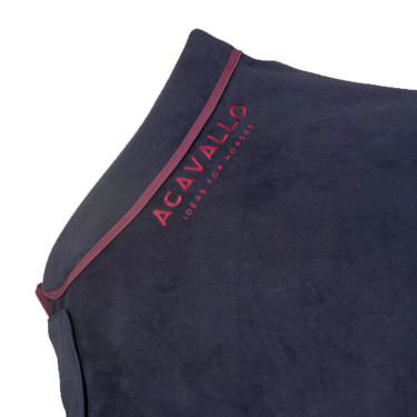 Boxdecke aus Fleece mit gepolstertem Kragen 800g Acavallo Boxdecke aus Fleece mit gepolstertem Kragen 800g Acavallo