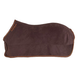 Boxdecke aus Fleece 800g Acavallo Braun / Orange