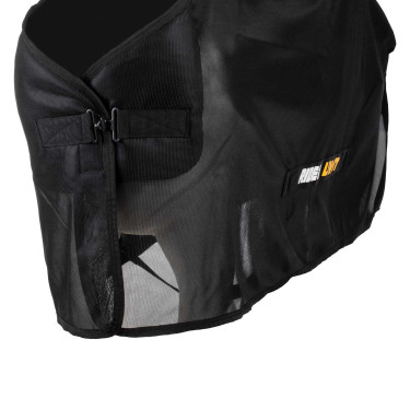Fliegendecke aus Mesh Kollektion Scuderia Equestro Schwarz