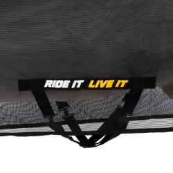 Fliegendecke aus Mesh Kollektion Scuderia Equestro Schwarz