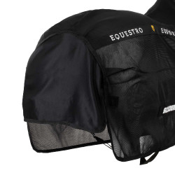 Fliegendecke aus Mesh Kollektion Scuderia Equestro Schwarz