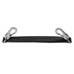 Ledersattelgurt Equestro Schwarz