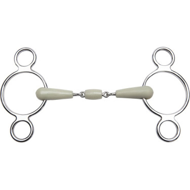 Verstellbares Gebiss Feeling 3-Ringe Flexi doppelt gebrochen