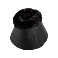 Glocken aus umweltfreundlichem Leder mit synthetischem Schaffell und Klettverschluss Acavallo Weiß Weiß Glocken aus umweltfreundlichem Leder mit synthetischem Schaffell und Klettverschluss Acavallo Weiß Weiß