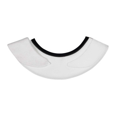 Glocken aus umweltfreundlichem Leder mit Klettverschluss Acavallo Weiß Wei&szlig;