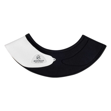 Glocken aus umweltfreundlichem Leder mit Klettverschluss Acavallo Weiß Wei&szlig;