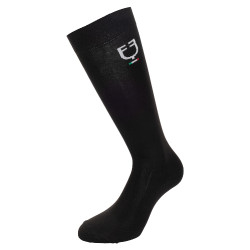 Technische elastische Socken mit italienischer Flagge Equestro Technische elastische Socken mit italienischer Flagge Equestro