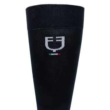 Technische elastische Socken mit italienischer Flagge Equestro Technische elastische Socken mit italienischer Flagge Equestro