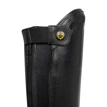Unisex-Mini-Chaps mit Reißverschluss hinten und elastischem Band Castiglia Equestro Unisex-Mini-Chaps mit Reißverschluss hinten und elastischem Band Castiglia Equestro