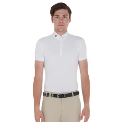 Ledergürtel mit geometrischem Muster Equestro Schwarz / Marine / Grau Mehrfarbig