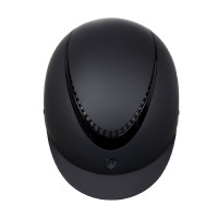 Unisex-Helm mit glänzendem Rahmen Galaxy Equestro Schwarz / glänzendes Roségold Unisex-Helm mit glänzendem Rahmen Galaxy Equestro Schwarz / glänzendes Roségold