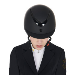 Unisex-Helm mit glänzendem Rahmen Galaxy Equestro Unisex-Helm mit glänzendem Rahmen Galaxy Equestro