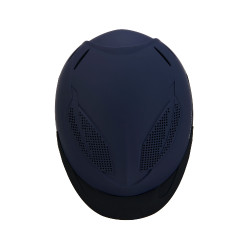 Ultraleichter Helm aus strapazierfähigem Kunststoff Stealth Equestro Marine Marineblau